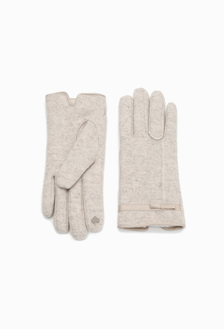 Estelle Pearl Gloves (Ivory)