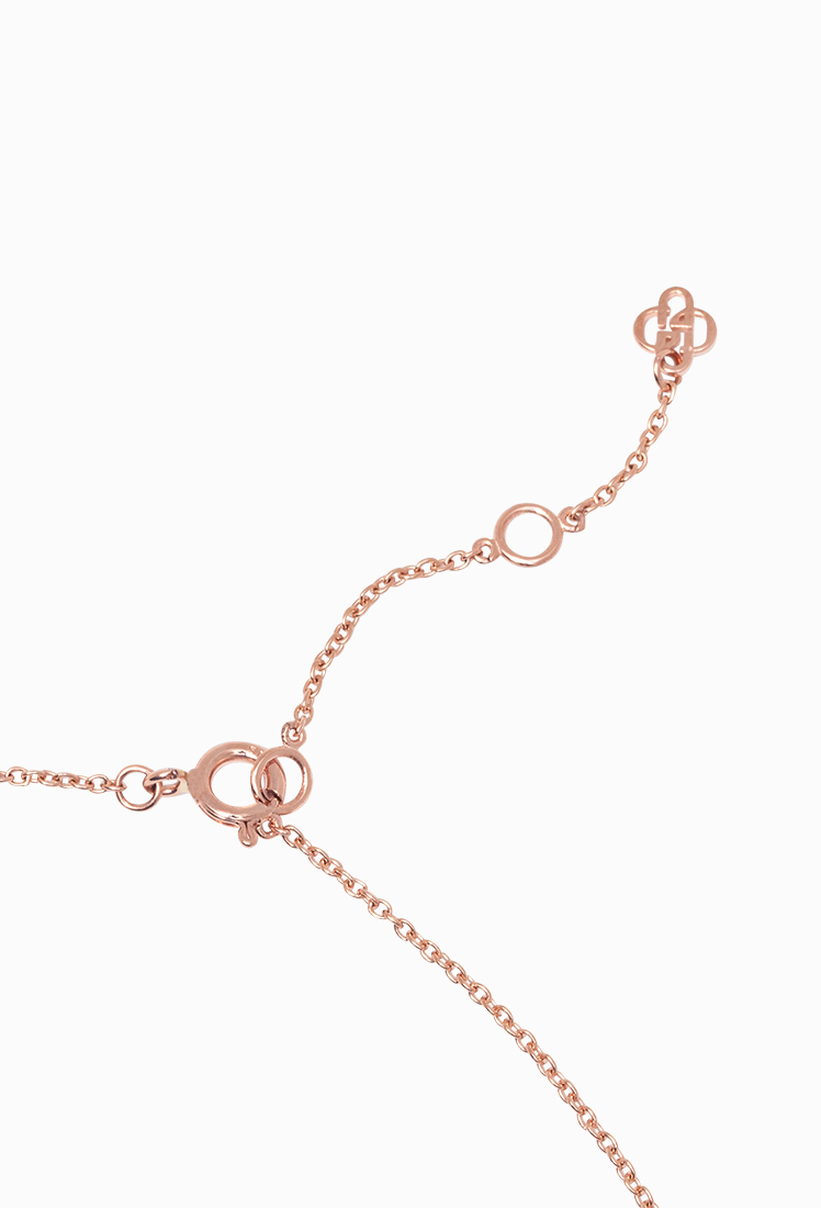 Maeve Necklace (Pink Gold)