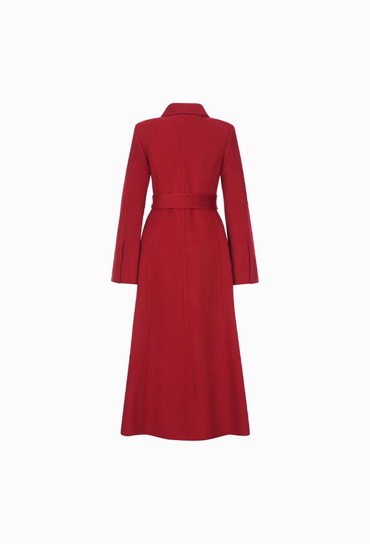 Settia Single Handmade Coat (Red)