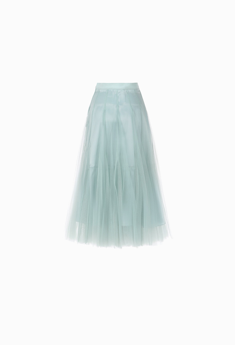 Etoile Banding Sha Skirt (Mint)