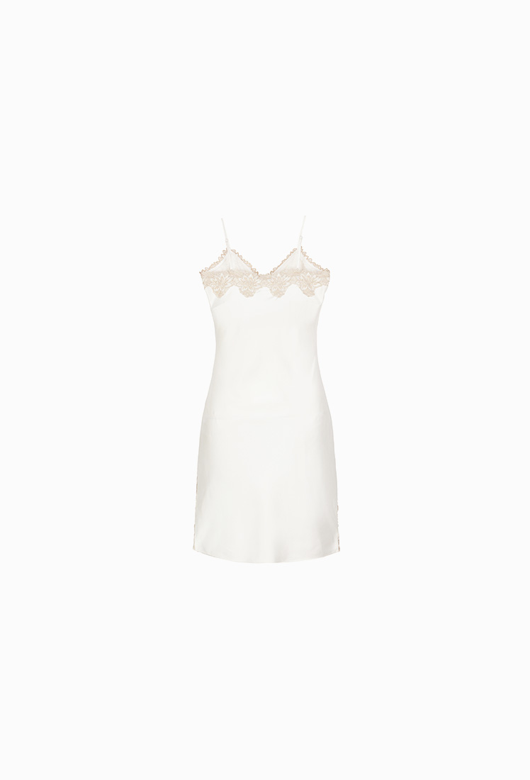 【GRACE U】Grace Slip Long One-Piece GRACE SLIP] Long Dress (Pink)