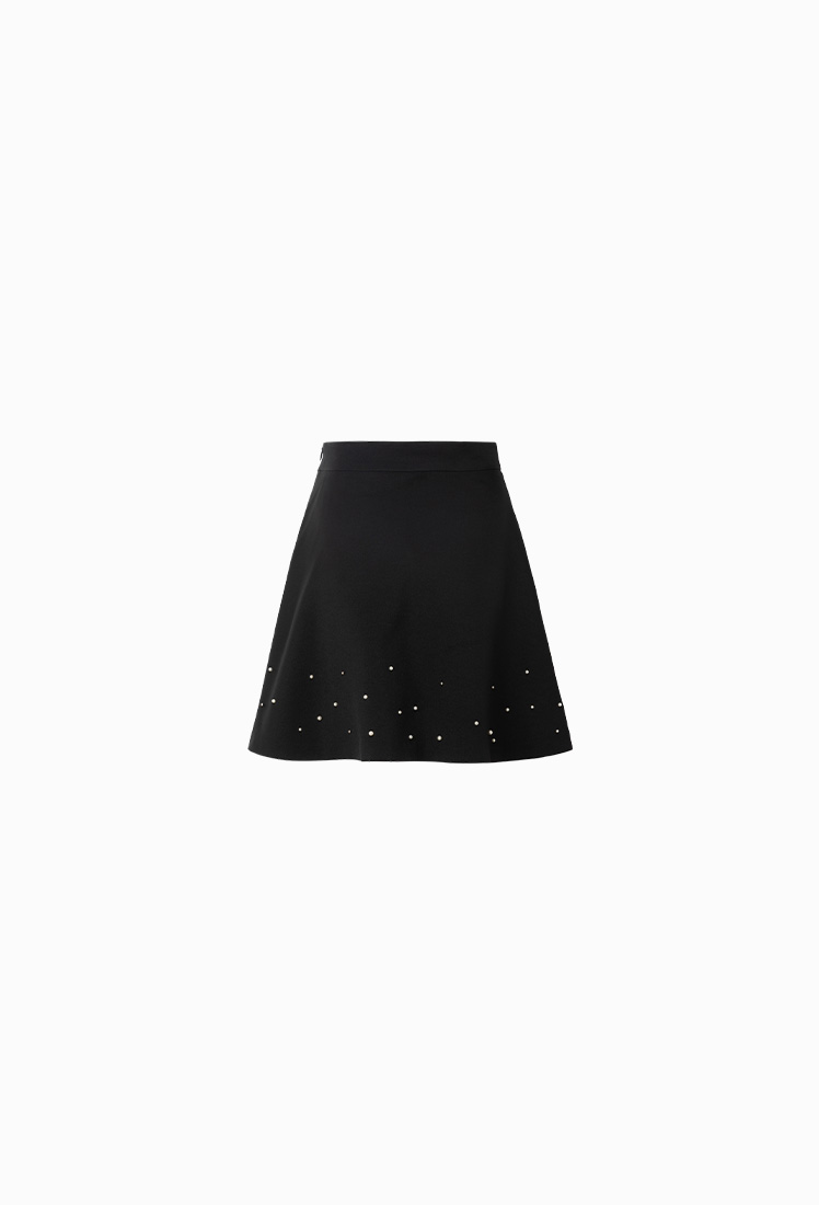 Mercury Mini Skirt (Black)