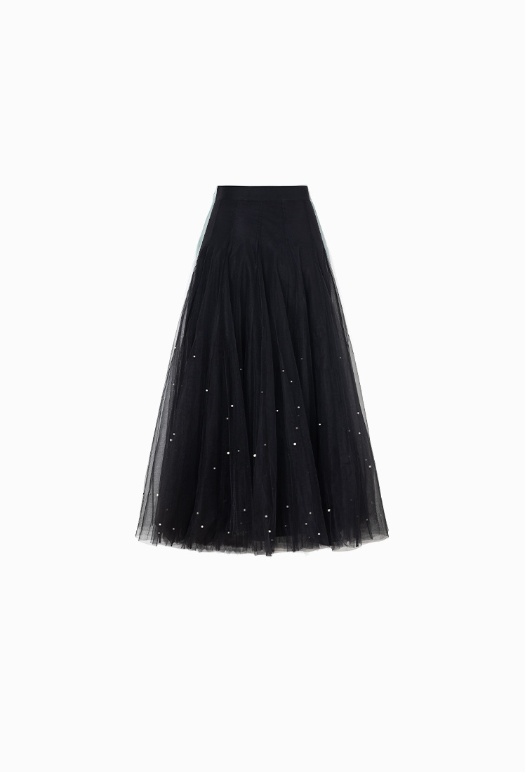 Etoile Pearl Sha Skirt (Black)