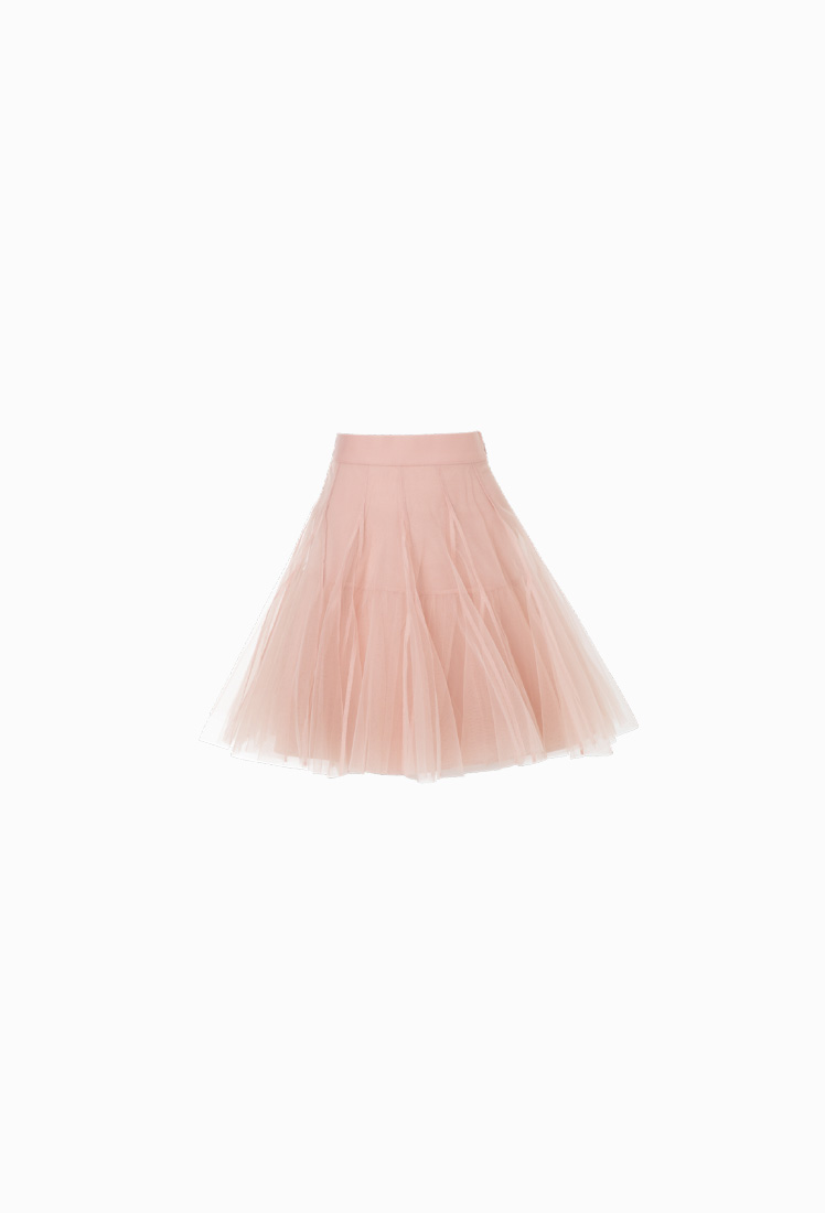 Etoile Banding Sha Mini Skirt (Pink)