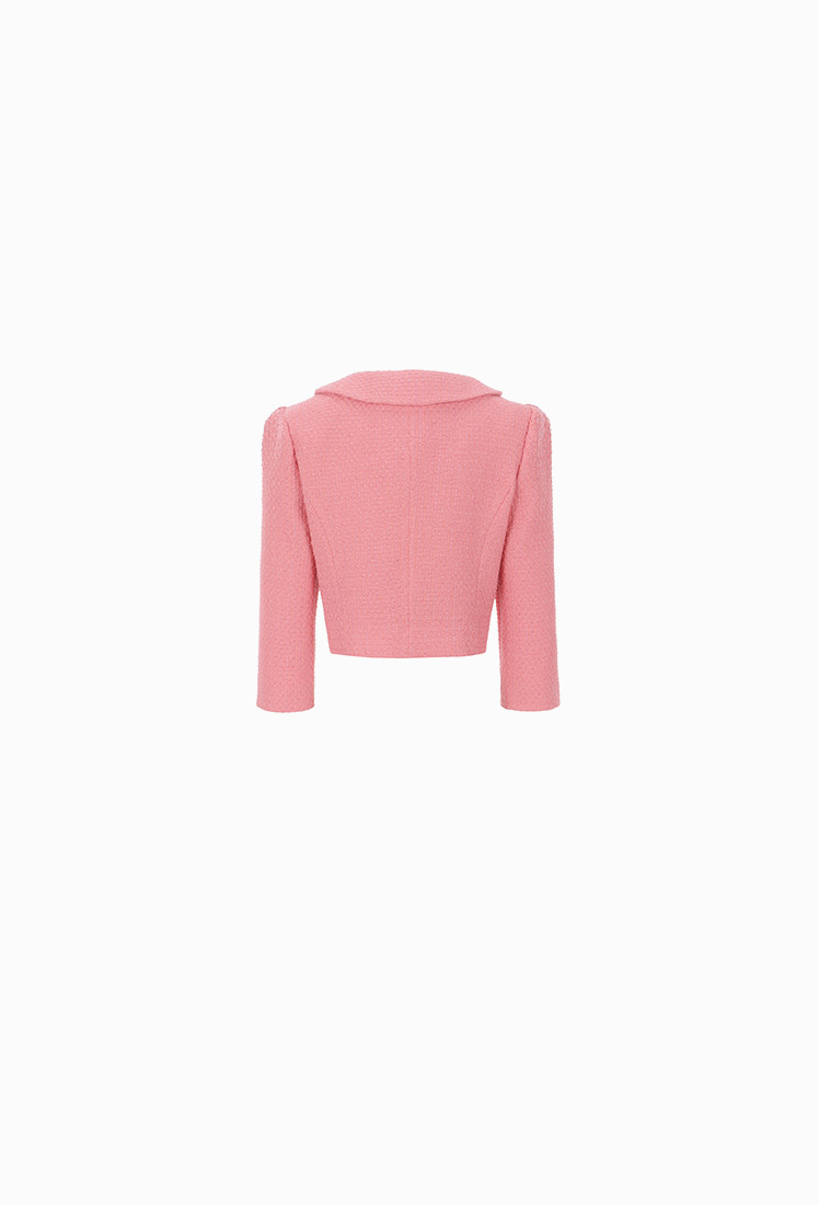 Kylie Tweed Jacket (Pink)
