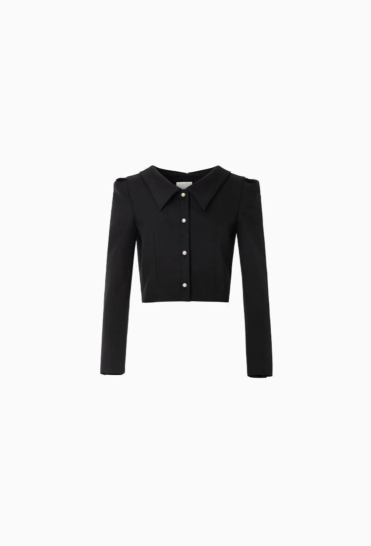 ★GRACE U★2024FW★Mercury Jacket Black ea6e1f22f8c834217d802db37490ea