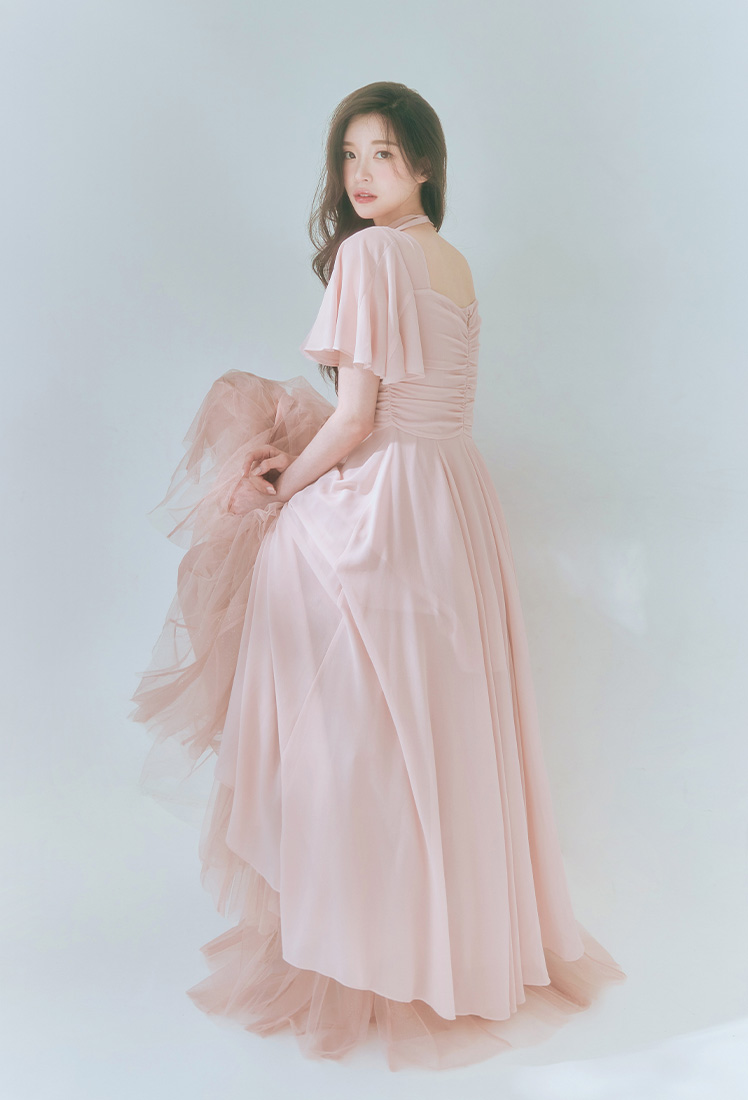 ★GRACE U★韓国高級ブランド★Bell One-piece Pink Bell One-piece (Pink) - GRACE U
