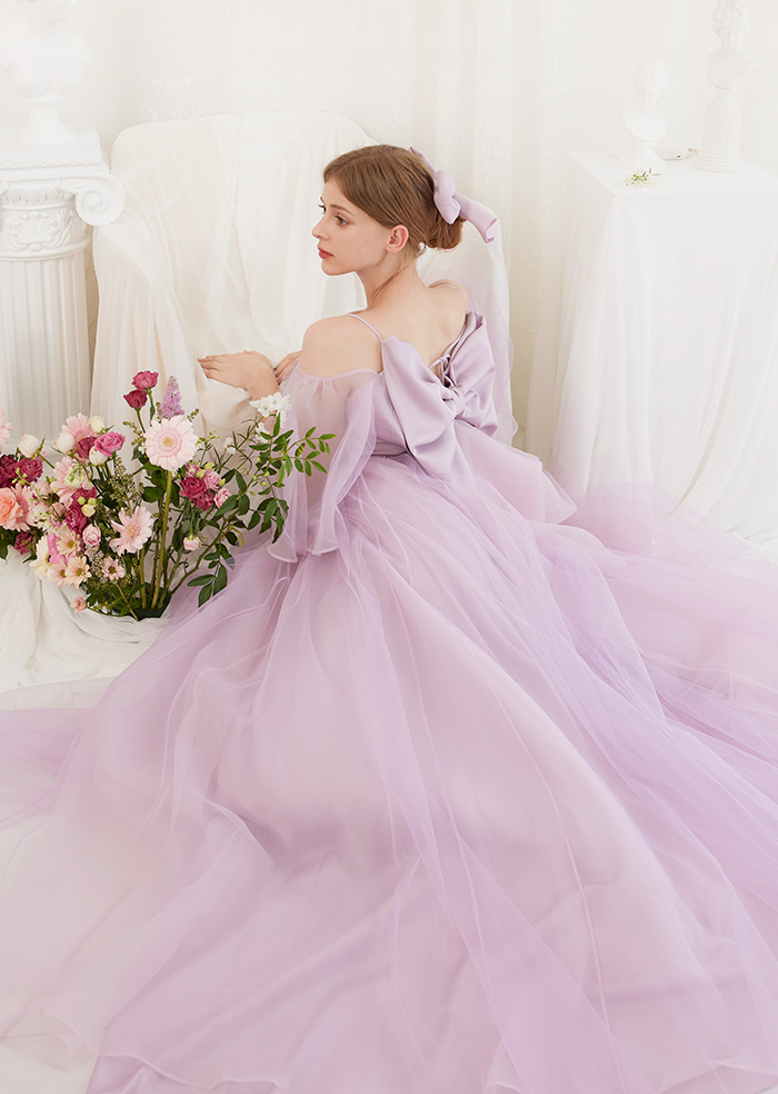 Giselle Wedding Dress (Purple)