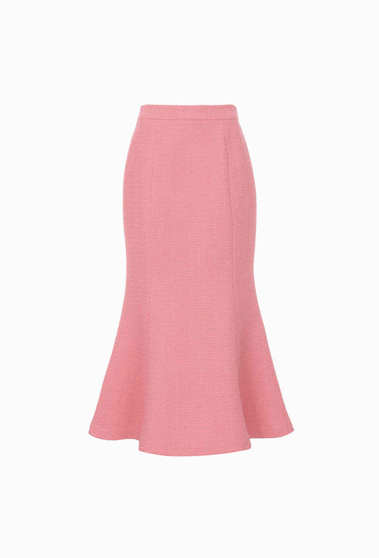 Kylie Tweed Skirt (Pink)