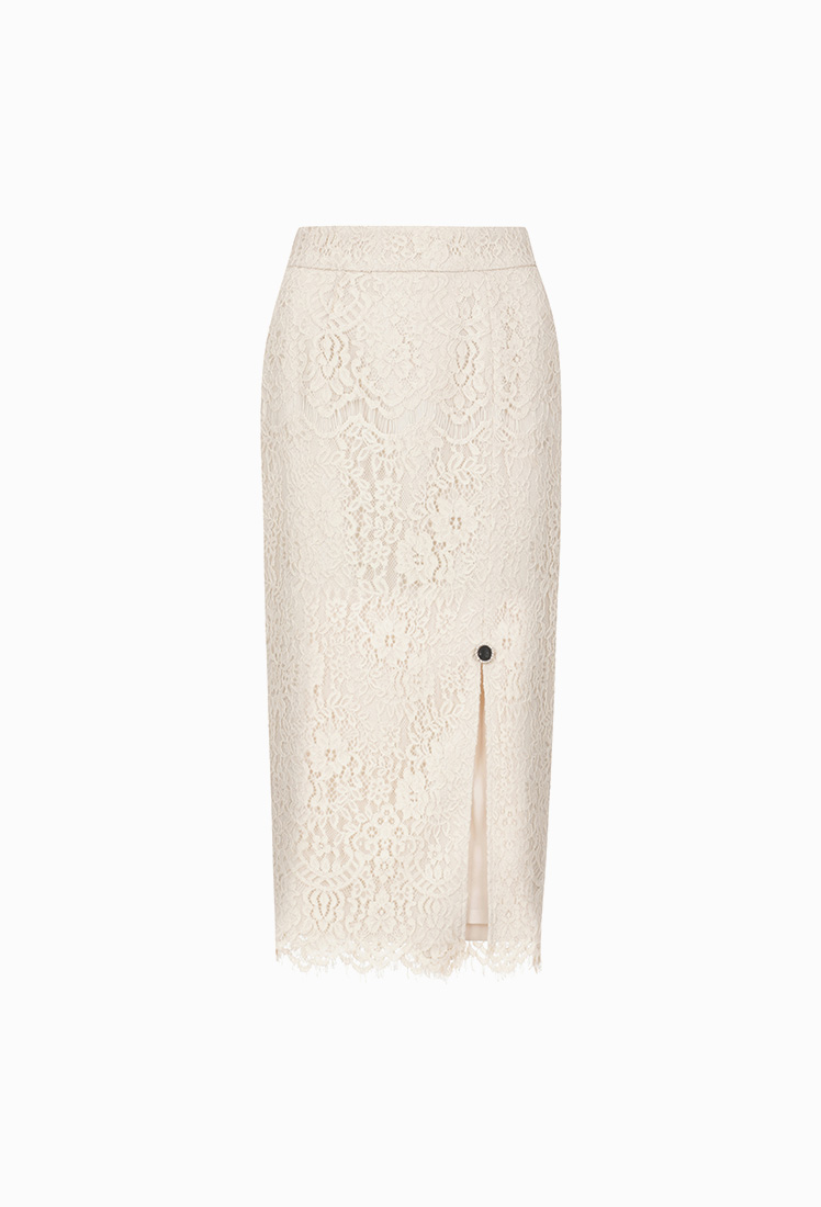 Amora Lace Skirt (Cream)