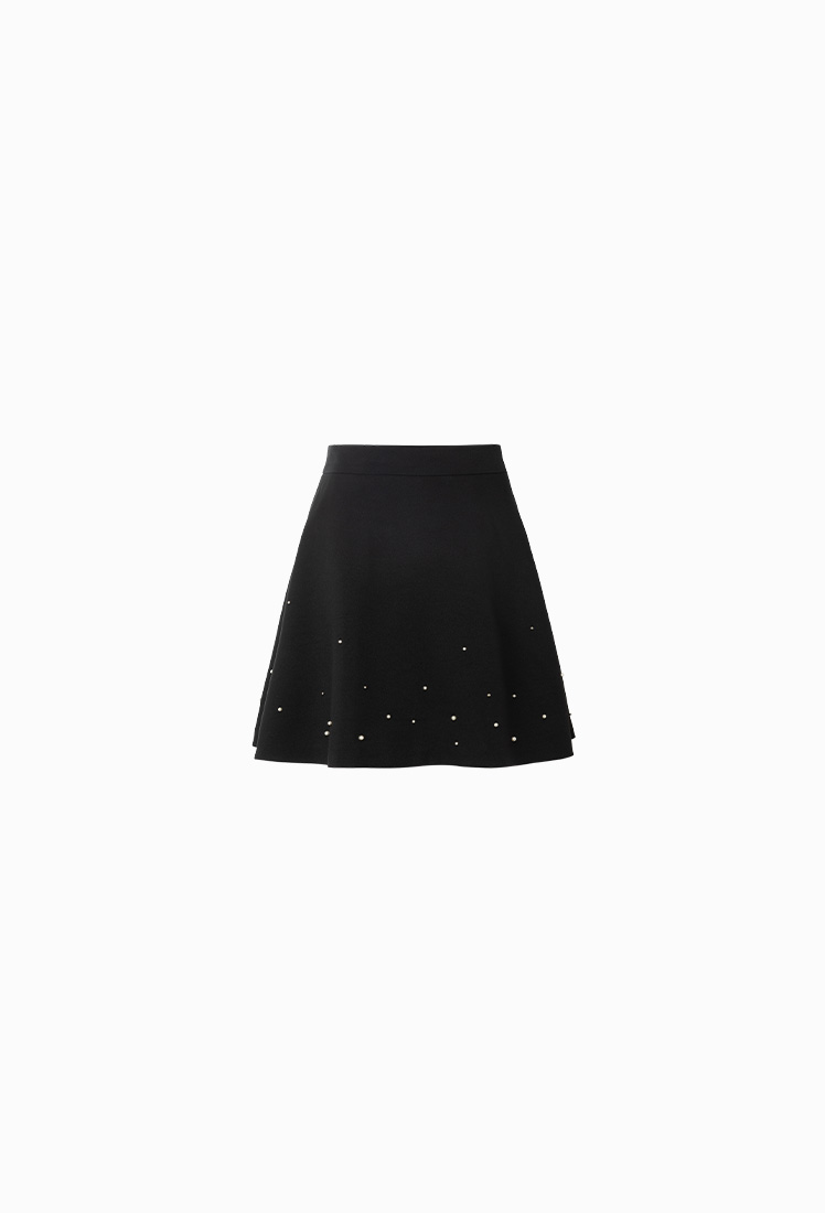Mercury Mini Skirt (Black)