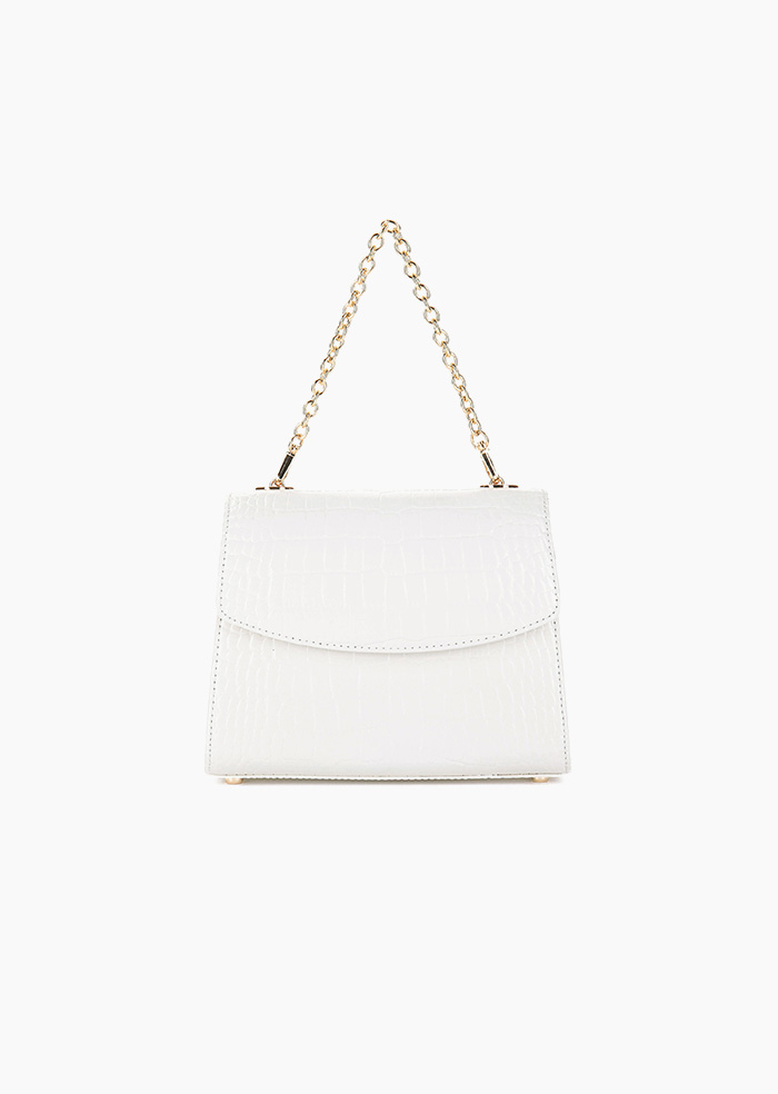 Grace Plie Mini Bag (White)