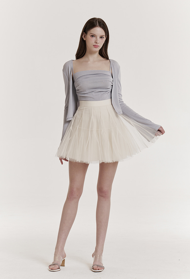 ★GRACE U★韓国高級ブランド★Shara Skirt★2色 Shop - Shop - GRACE U