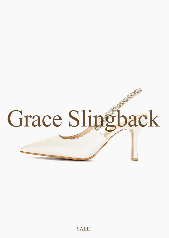 [Cinderella SALE] Grace Slingback