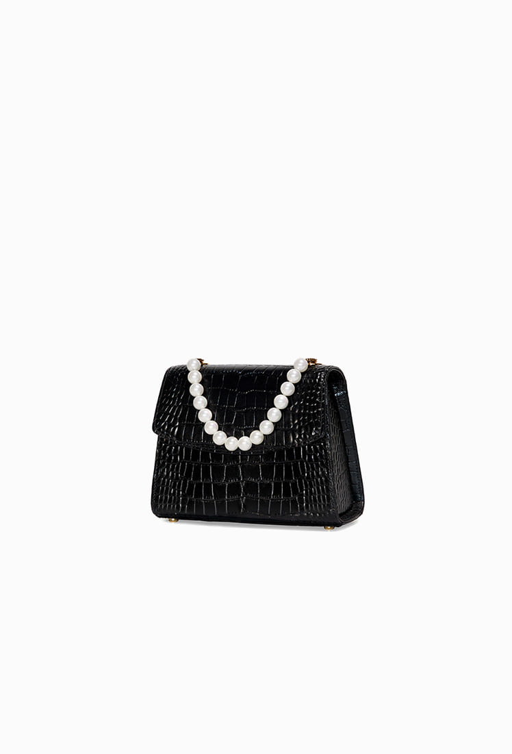 Grace Plie Mini Bag (Black)