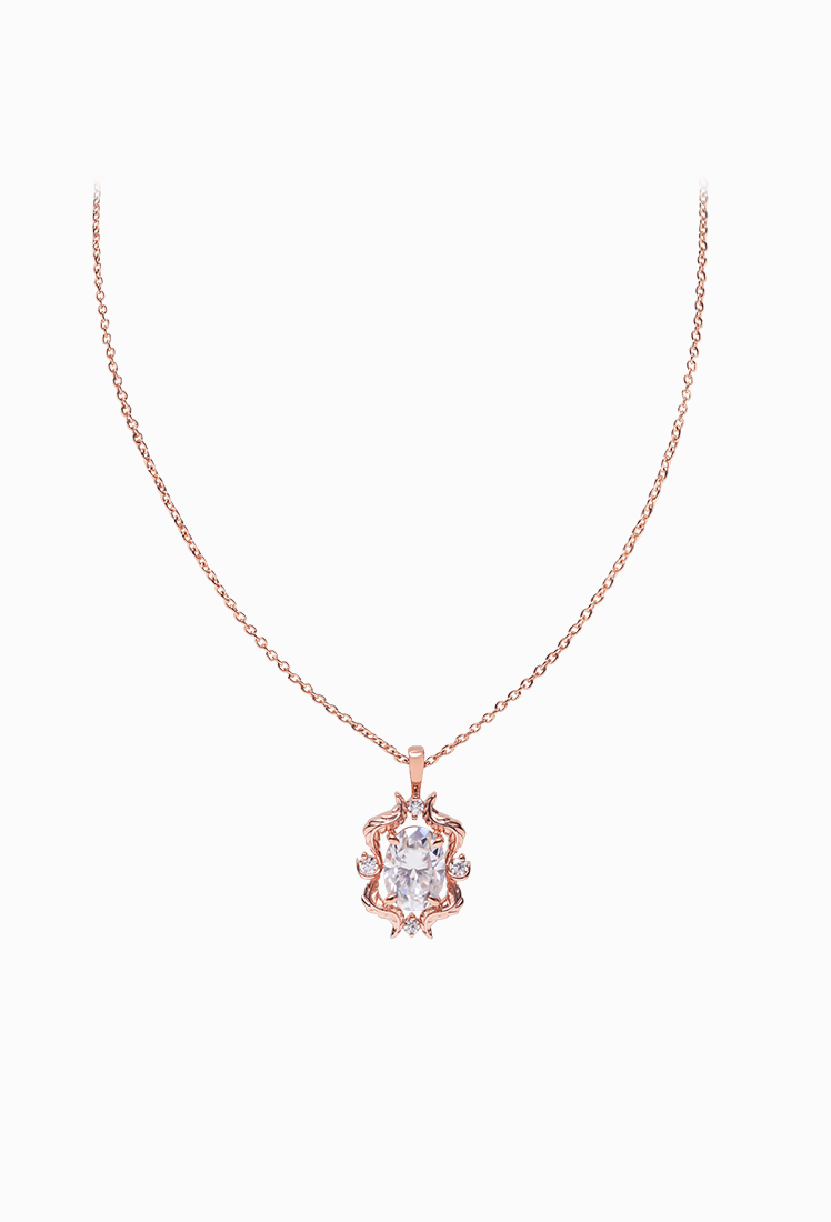 Maeve Necklace (Pink Gold)
