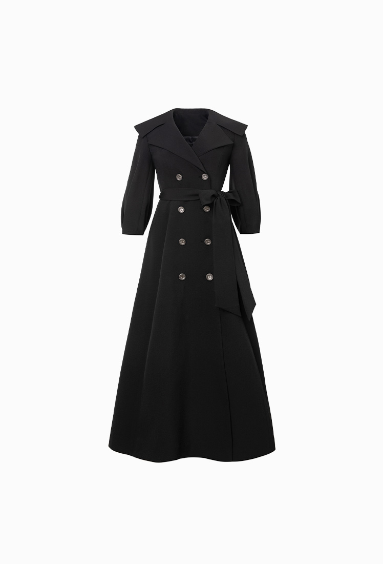 Camilla Trench Coat (Black)
