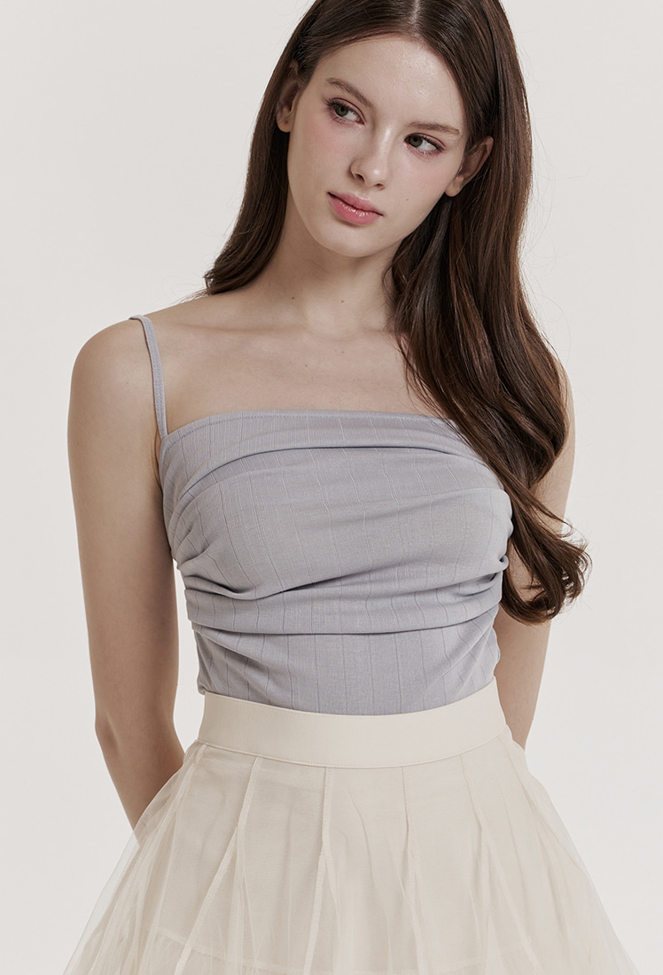 Etoile Banding Sha Mini Skirt (Black) - GRACE U