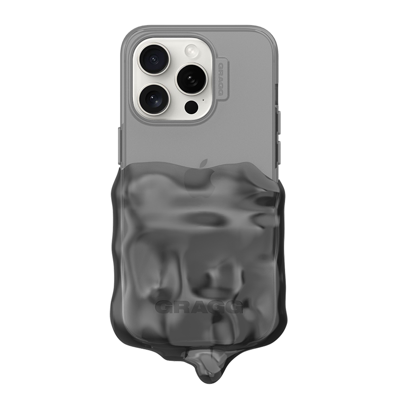 DOUBLE LAYERS CASE - CLEAR BLACK
