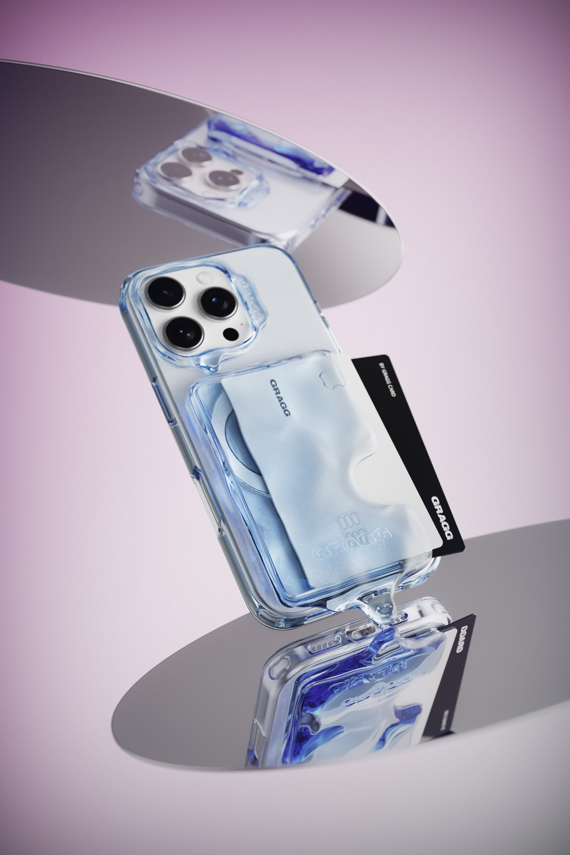 16 Pro 8/19 예약 발송] MAGSAFE DOUBLE LAYERS CASE & CARD