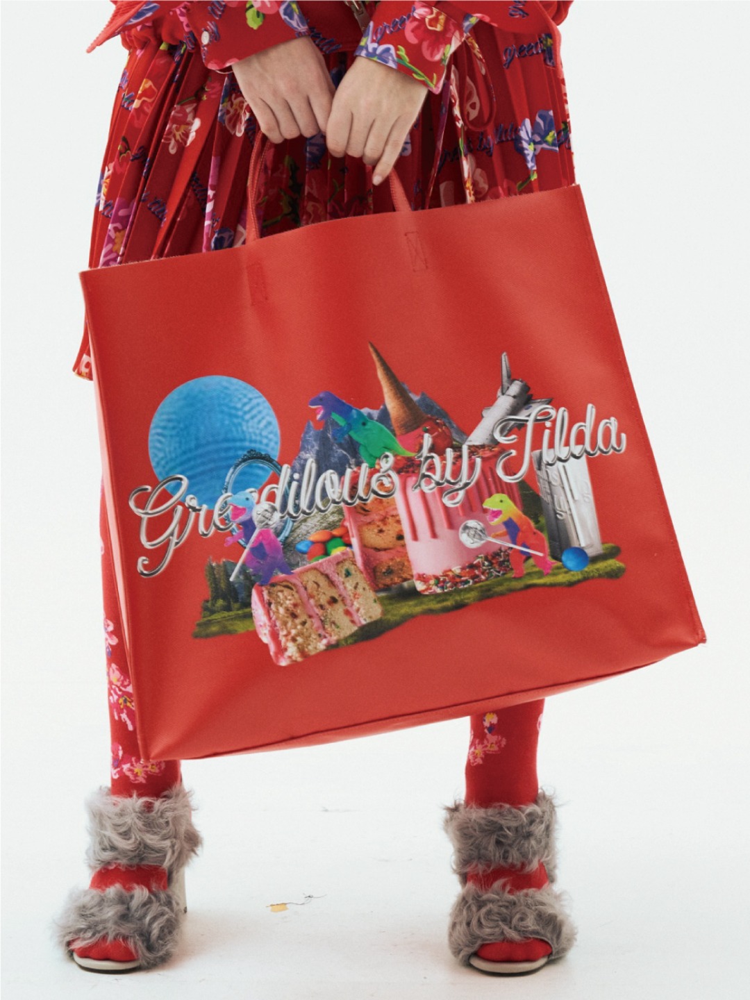 GREEDILOUS By Tilda Canvas Tote Bag