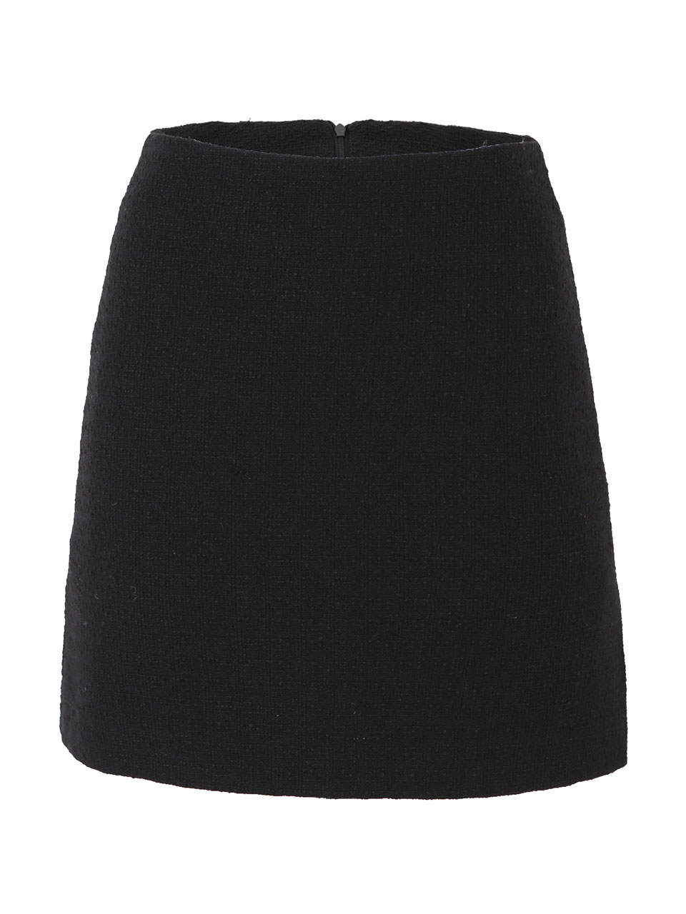 GUKATweed side-cut skirt