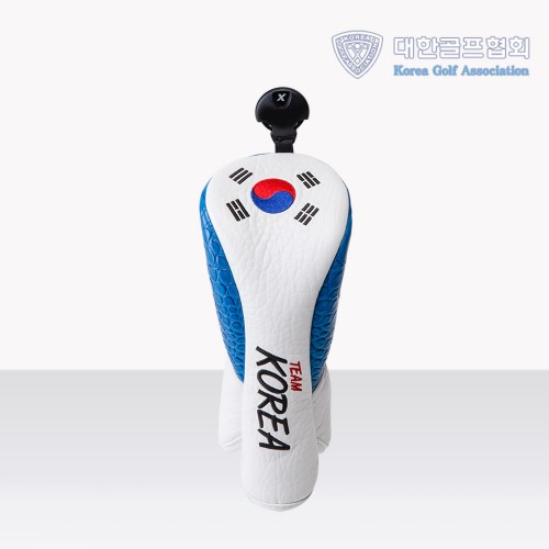 GR 대한민국 골프 국가대표 공식 하이브리드 헤드커버 크로커 블루