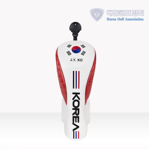 GR 대한민국 골프 국가대표 우드 헤드커버 코리아 레드(KGA 정품)
