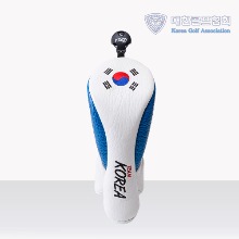 GR 대한민국 골프 국가대표 공식 우드 헤드커버 크로커 블루