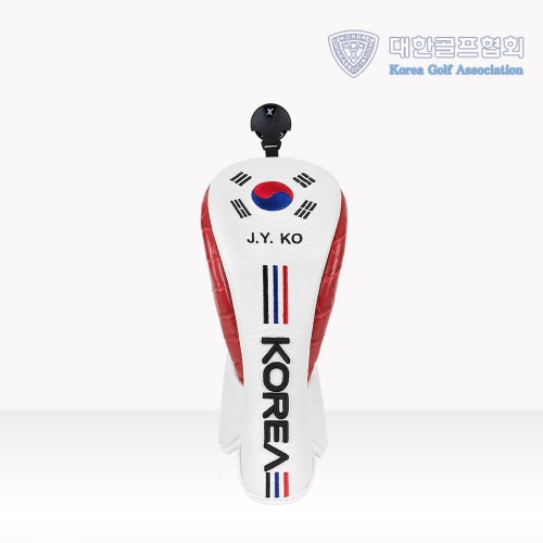 GR 대한민국 골프 국가대표 하이브리드 커버 코리아 레드(KGA 정품)