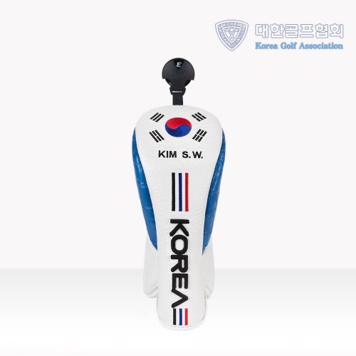 GR 대한민국 골프 국가대표 하이브리드 헤드커버 코리아 블루(KGA 정품)