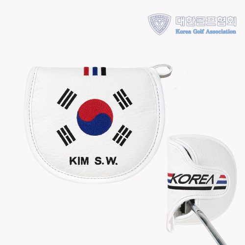 GR 대한민국 골프 국가대표 말렛 퍼터커버 코리아(KGA 정품)