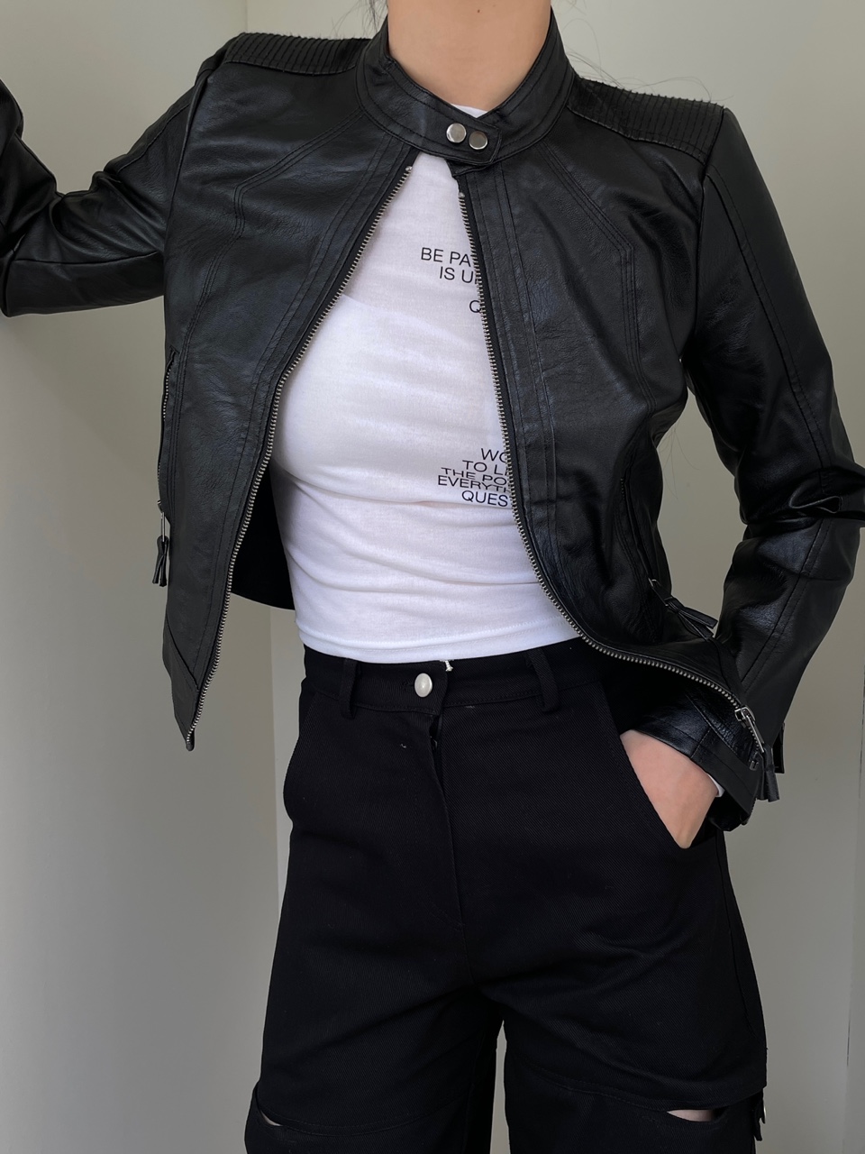 Jenner leather jacket