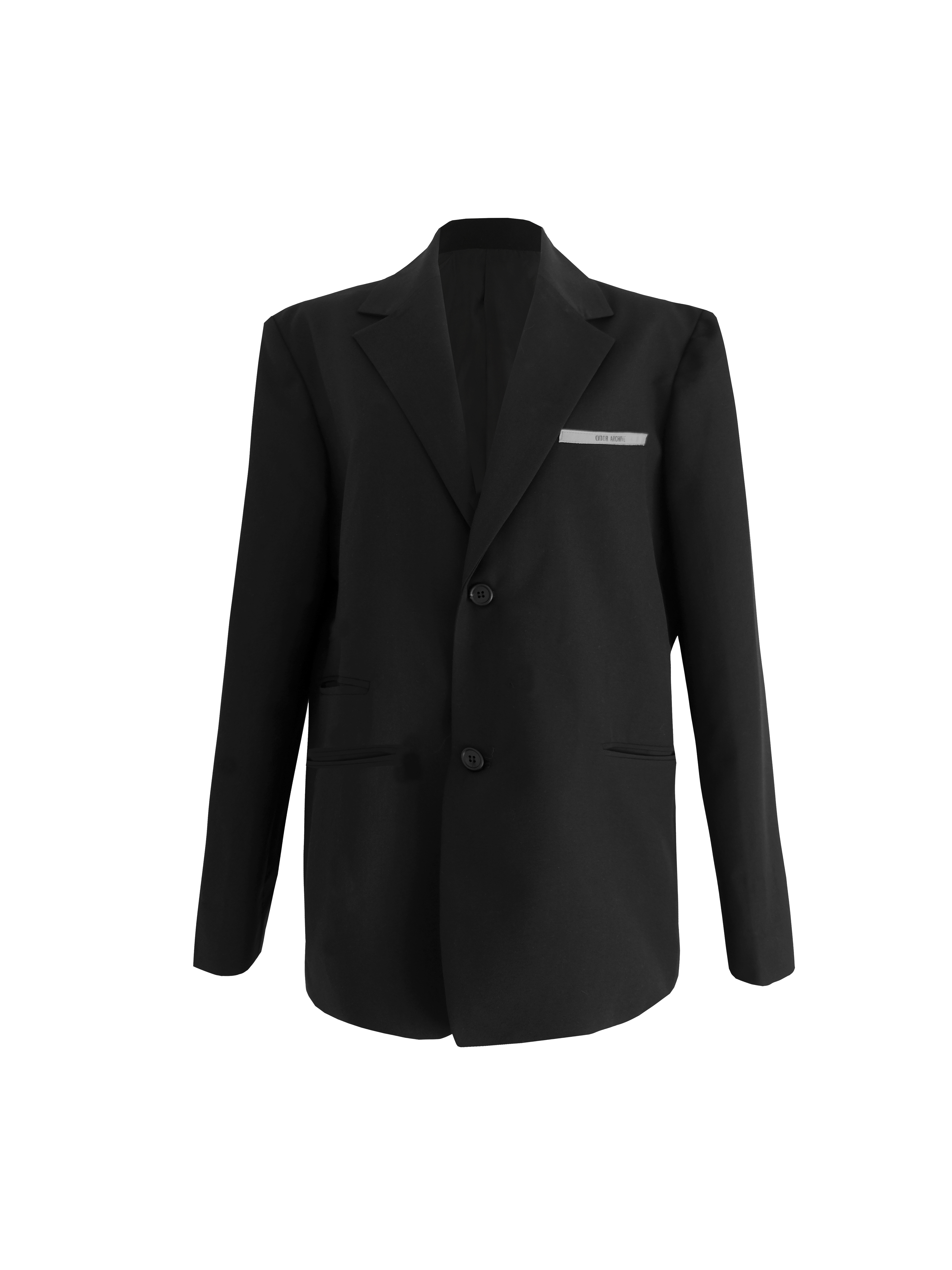 [ODOR MADE] Archive black blazer