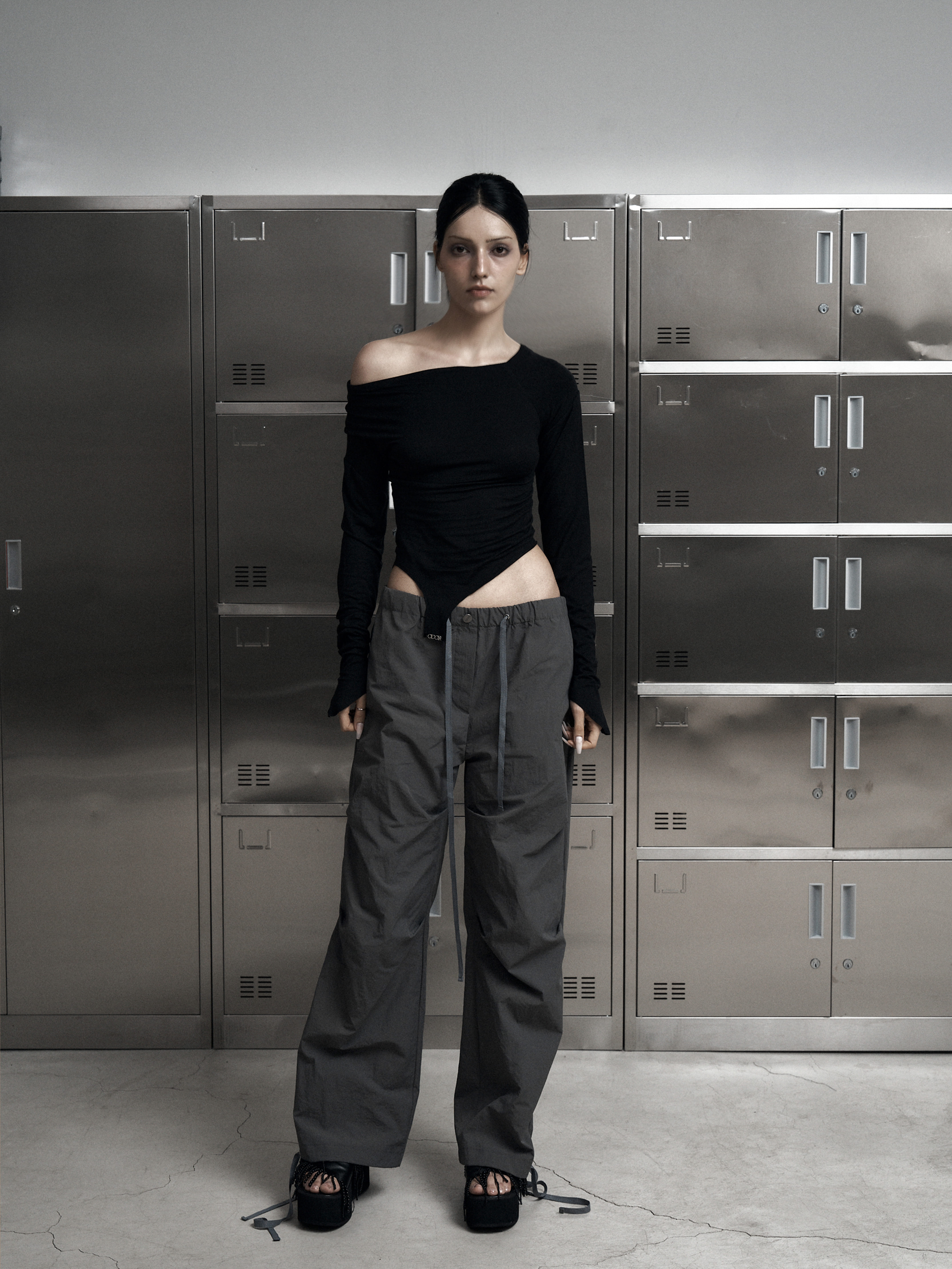 【ODOR】Letto raw pants★韓国人気 楽天市場】フレアパンツ メンズ スラックス 涼しい 韓国 メンズ