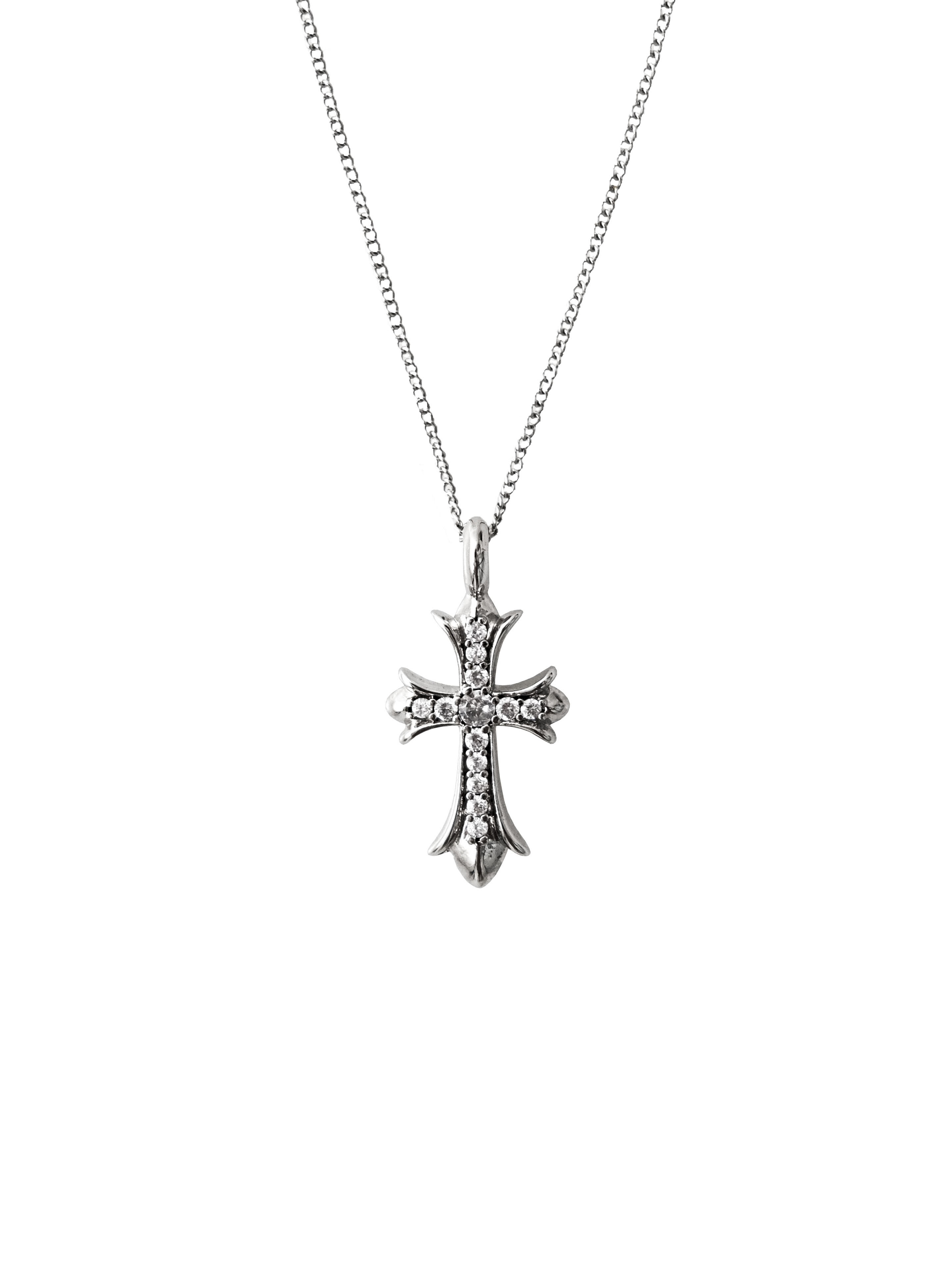 [BEST] FOUNDᐝ Ice cross necklace
