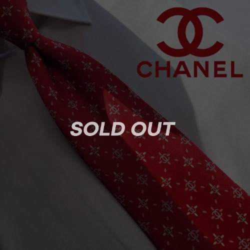 BRAND - Chanel - necktiekun-Used Luxury Ties, Tie pin, cuffs