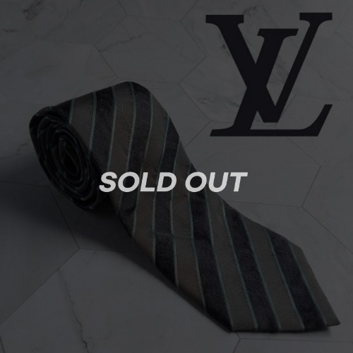 BRAND - louis vuitton - necktiekun-Used Luxury Ties, Tie pin, cuffs