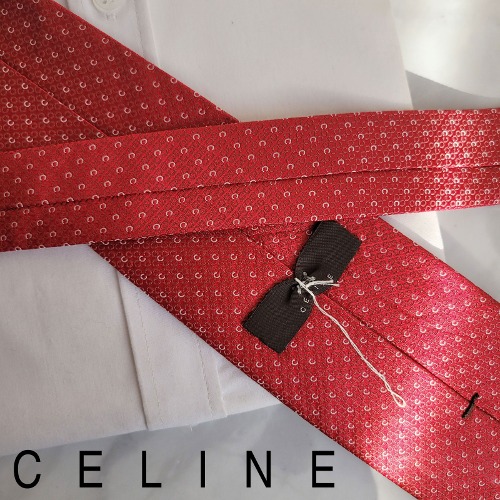 셀린느 정품 명품 넥타이 8.2cm 새제품 B1209