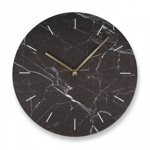 d&#039;clock marble. black