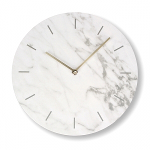 d&#039;clock marble. white