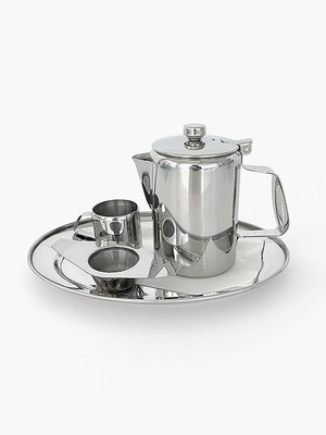 Stainless Coffee &amp; Tea Pot Set : 650ml