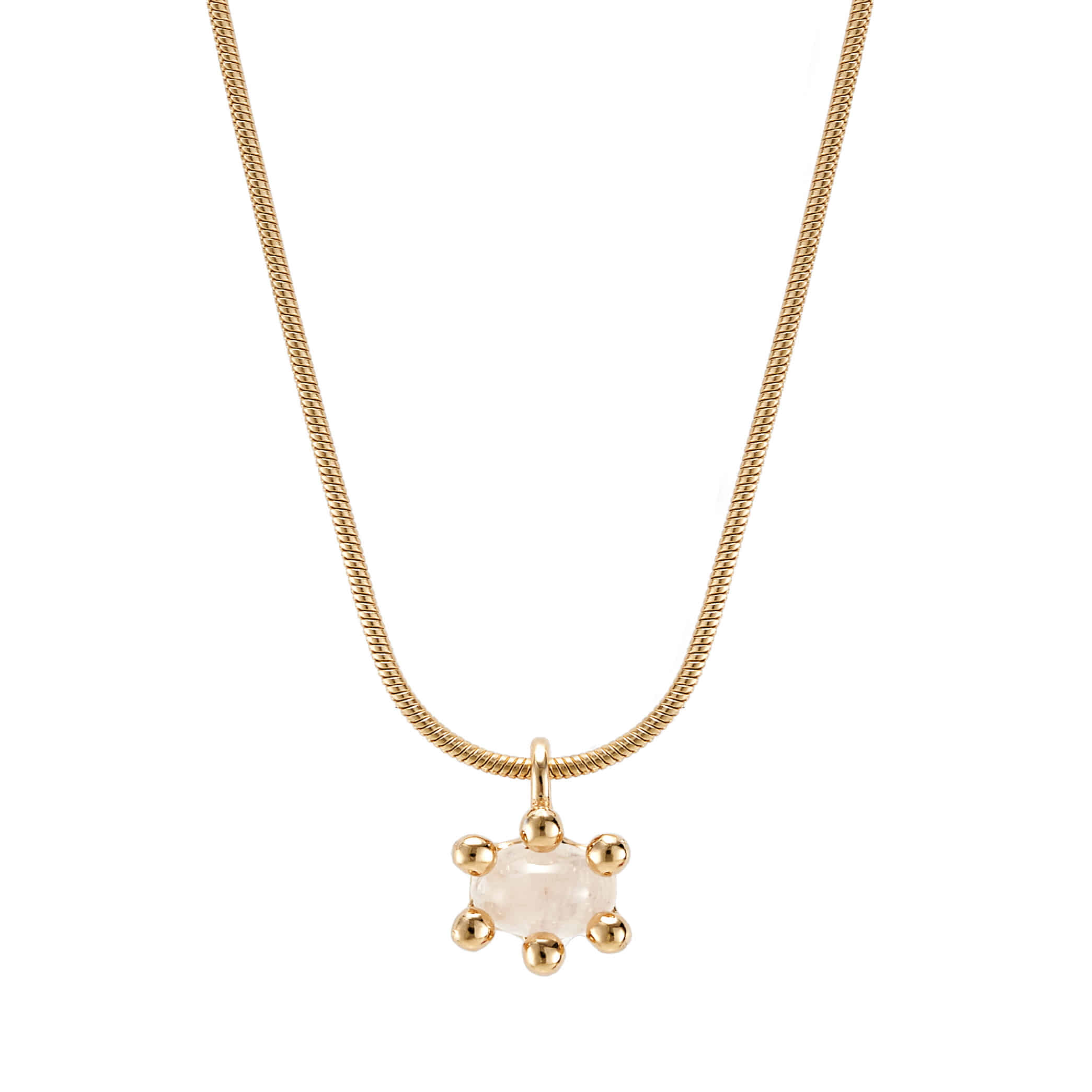 lace necklace (gemstone)