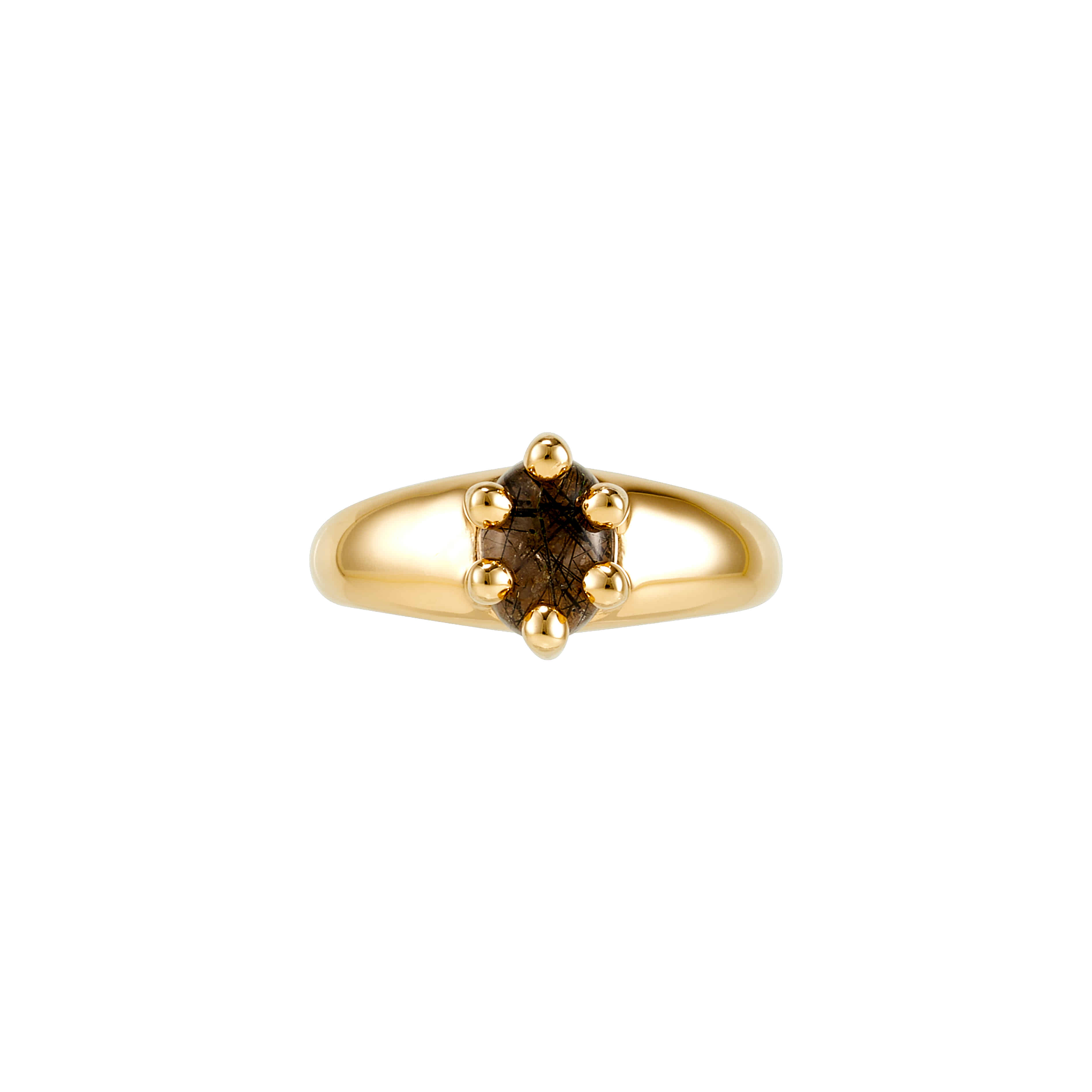 puff ring (only gemstone)
