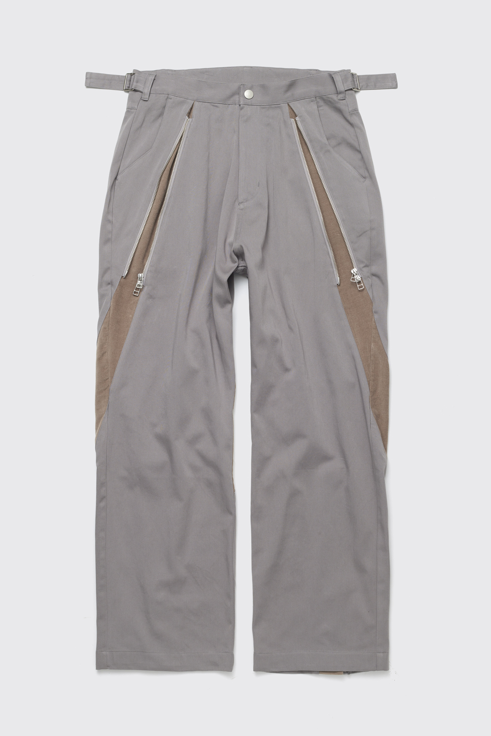Zip Pants Grey