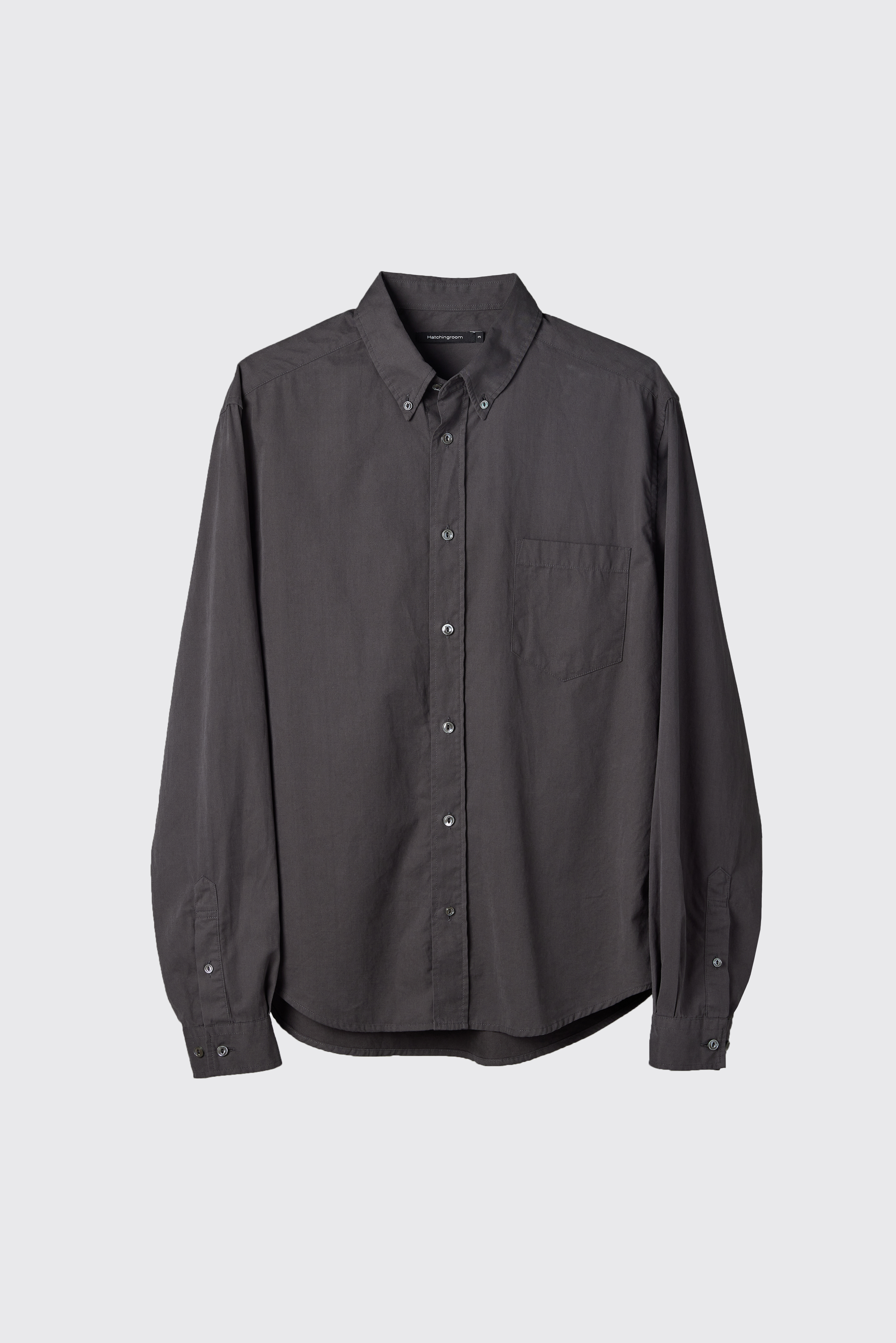 Out Button Shirt Charcoal