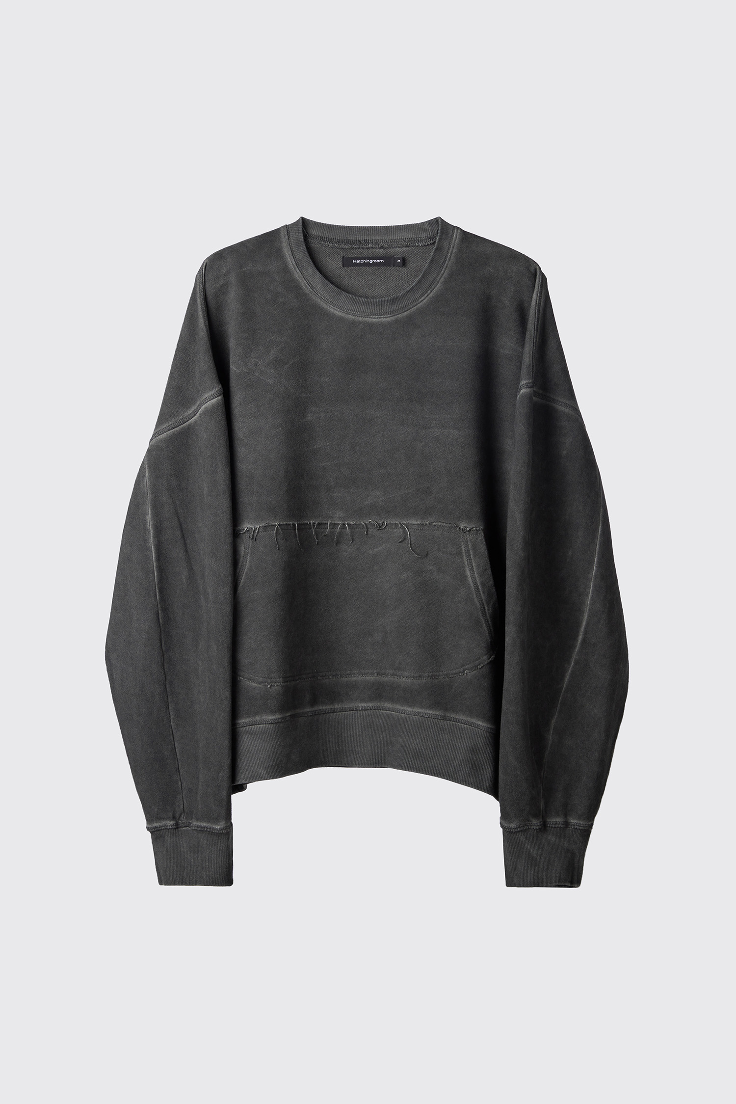 VTG Sweatshirt Dyed Black