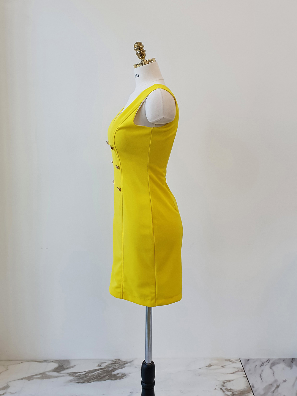 dress yellow color image-S1L15