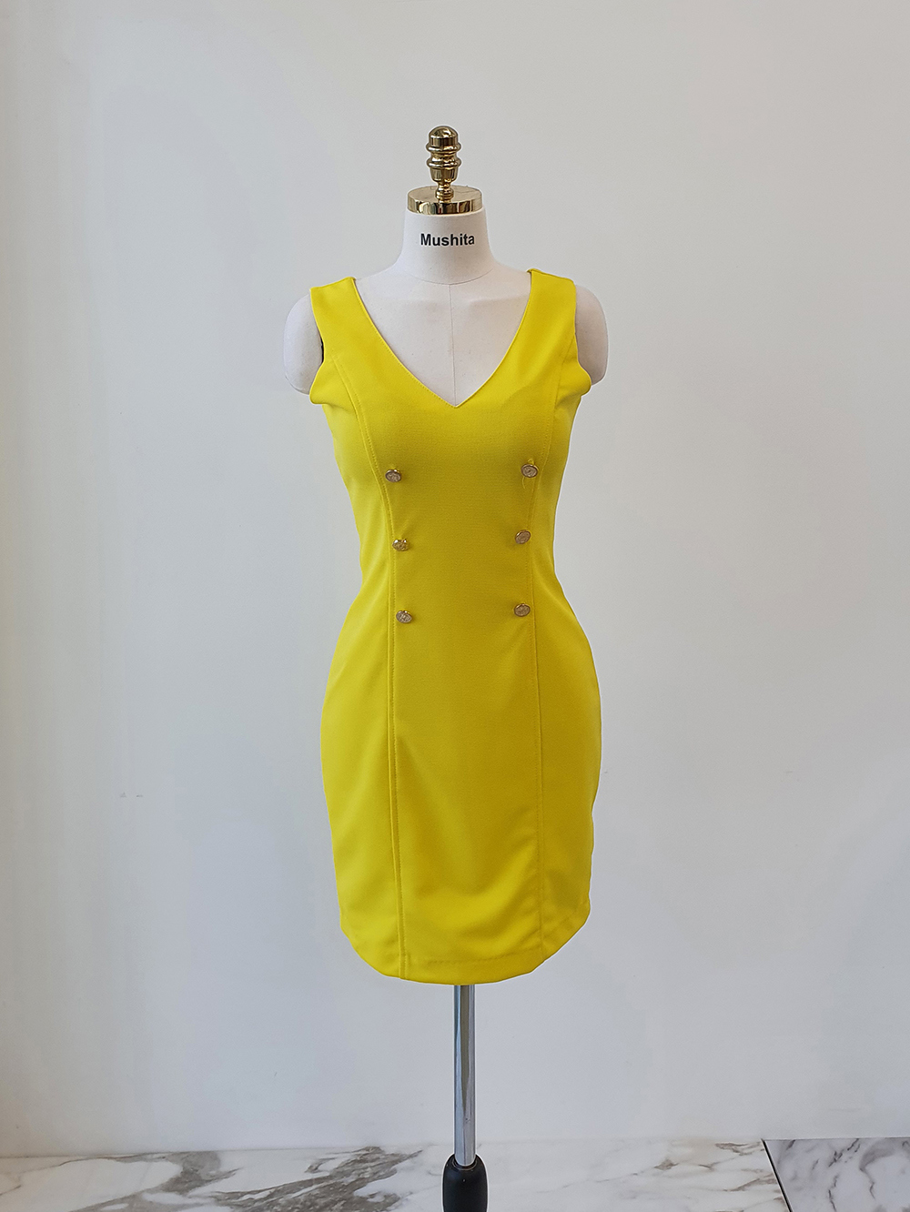 连衣裙 yellow 彩色图像-S1L12