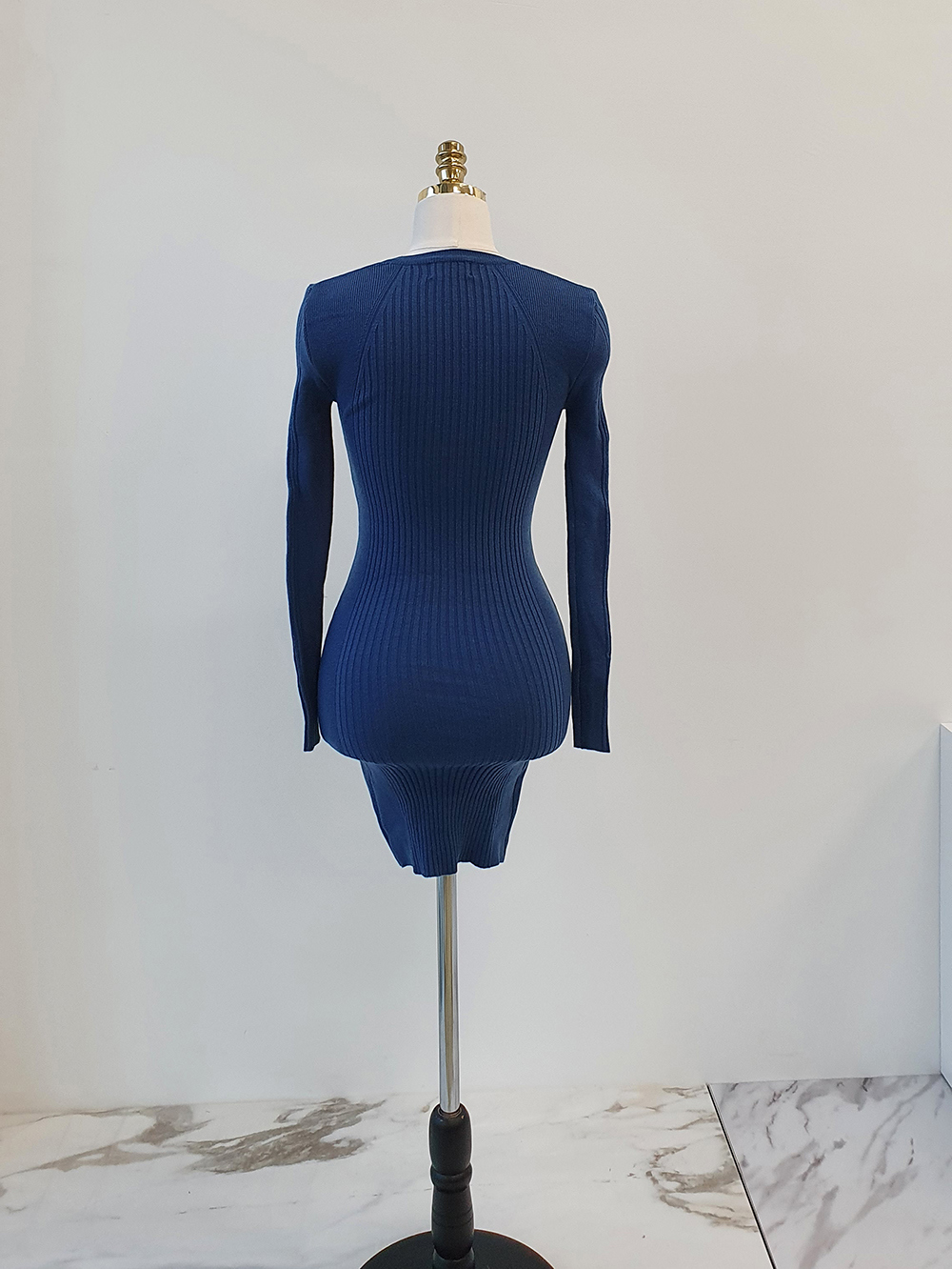 ドレス ネイビーブルー 商品カラー画像-S1L32